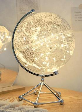 明地球档仪摆P7DbQKmC电件轻奢高家居客厅摆件视透柜办公室书房装
