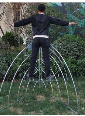 圆环吊顶装饰天婚轮圆环铁艺庆五层圆摩环装饰婚礼布置道具TUQ用