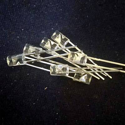 F3内凹暖白极光LED0低光086衰二管色温3280-200