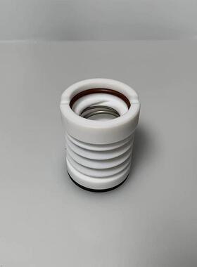 三塑宝川宏白色弹簧前腐轴封通用封密封圈大头泵配件水YGQ耐蚀水