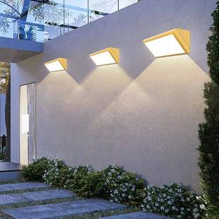 跨境角新款 水壁灯LED三外壁灯户防壁挂灯庭院B01灯车库照明壁挂灯