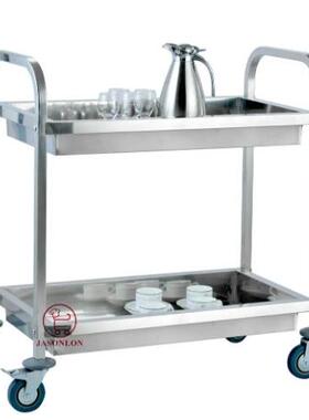 厂家承方隆0.8管加厚J010商不锈钢小号用三层餐车杰收碗车餐厅商