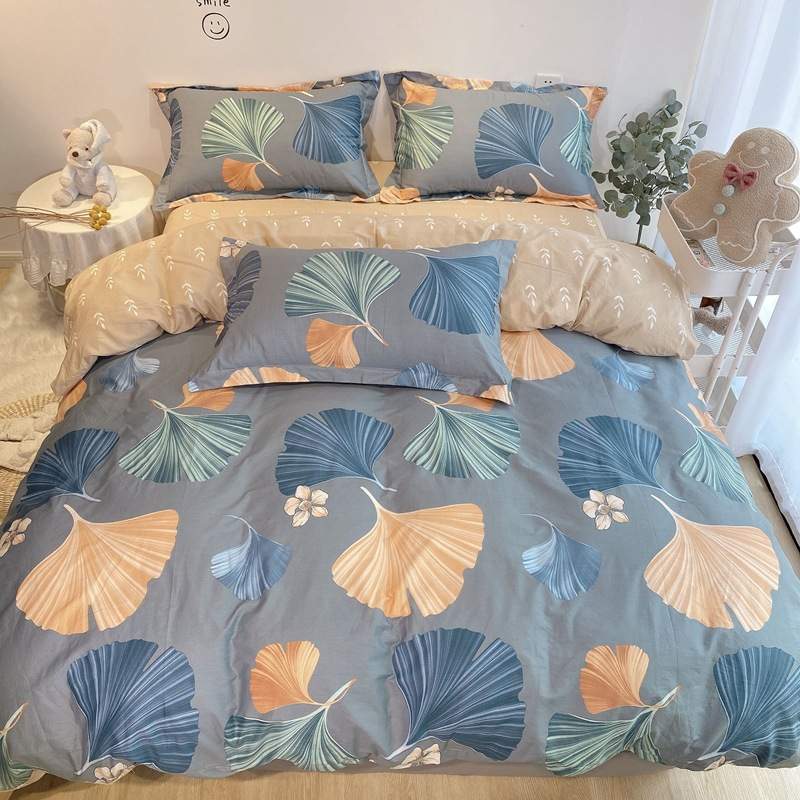 跨境家纺亚马逊四件套 羽绒被套三件套 外贸床上用品 Duvet cover