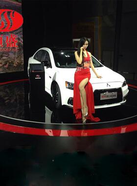 汽车转展厅旋转展示台DCT电动旋控旋转台直径5遥米旋转台摄影台转