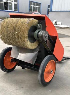 汽油设钢板清锈板机彩钢瓦除锈备40lm80型手式推钢除锈机电动