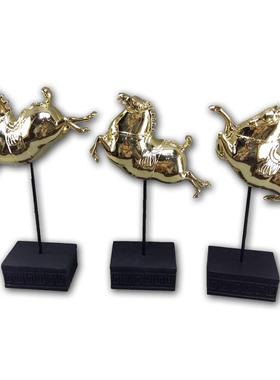 仿真马树脂工艺品雕塑摆件居YD-C01中创意式动物中式工艺品家摆件