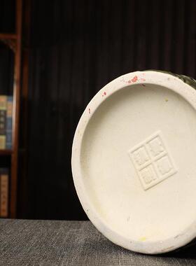 景德镇陶酒坛子藏家用密封窖GZZ5斤装刻雕龙纹复古风空瓷酒瓶摆件