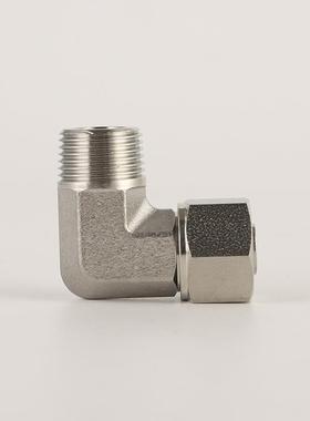 316接L外纹螺软快拧接头VCX直角头不锈钢气动管304快拧软管接头