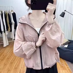 夏装时尚设计感爆款防晒衣女宽松开衫上衣2026港风防紫外线薄外套