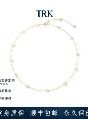 极光5A级淡水珍珠|轻奢小众项链