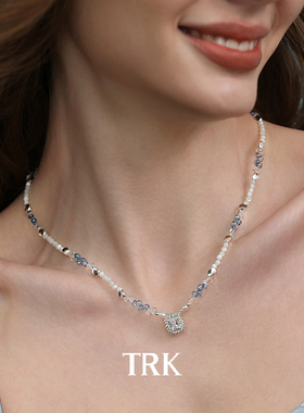 极光5A级淡水珍珠|轻奢小众项链