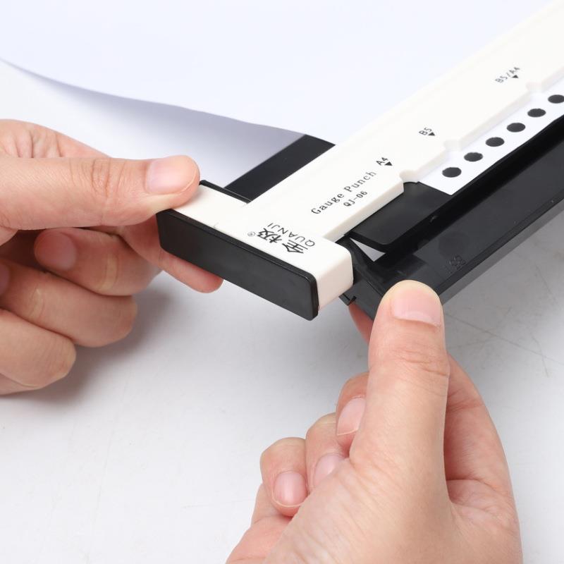 新款直销A4纸30孔多孔打孔机孔B526A520孔装订夹活页打孔器办公打