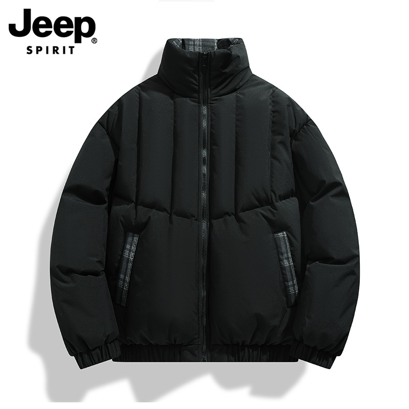 吉普高端男士棉服2025秋冬季新款