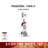 Pandora潘多拉奥莱迪士尼系列布鲁托吊饰DIY串珠礼物