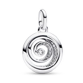 Gratitude Spiral Medal Charm