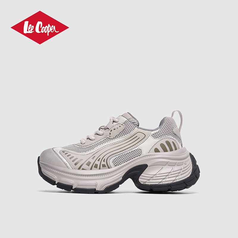 Lee Cooper轻便休闲鞋2025秋冬新款脏脏鞋厚底增高显瘦老爹鞋女鞋