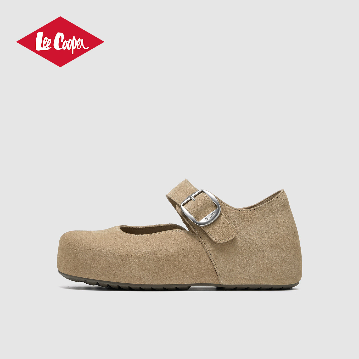 Lee Cooper2026春季新款休闲时尚大头勃肯鞋薄底增高丑萌单鞋女,女鞋,勃肯鞋/软木鞋,淘宝优惠券,粉丝福利购,淘宝优惠卷