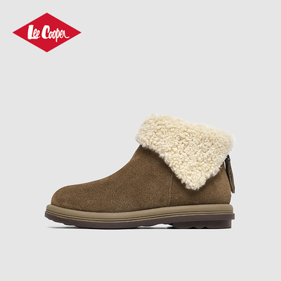LeeCooper中筒雪地靴秋冬新款