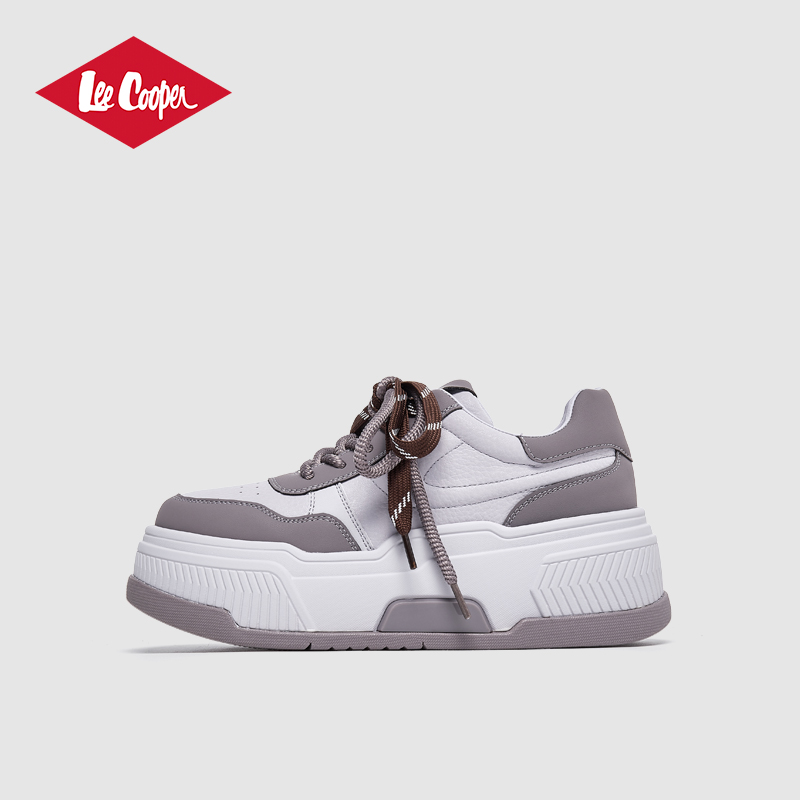 Lee Cooper板鞋女2025秋冬新款厚底增高学院风休闲运动鞋低帮女鞋
