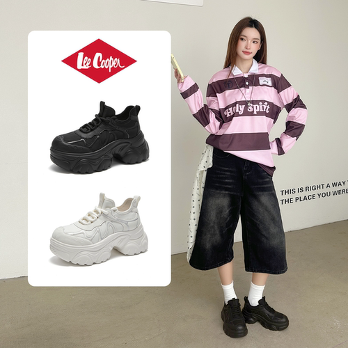 LeeCooper增高老爹鞋女款轻便