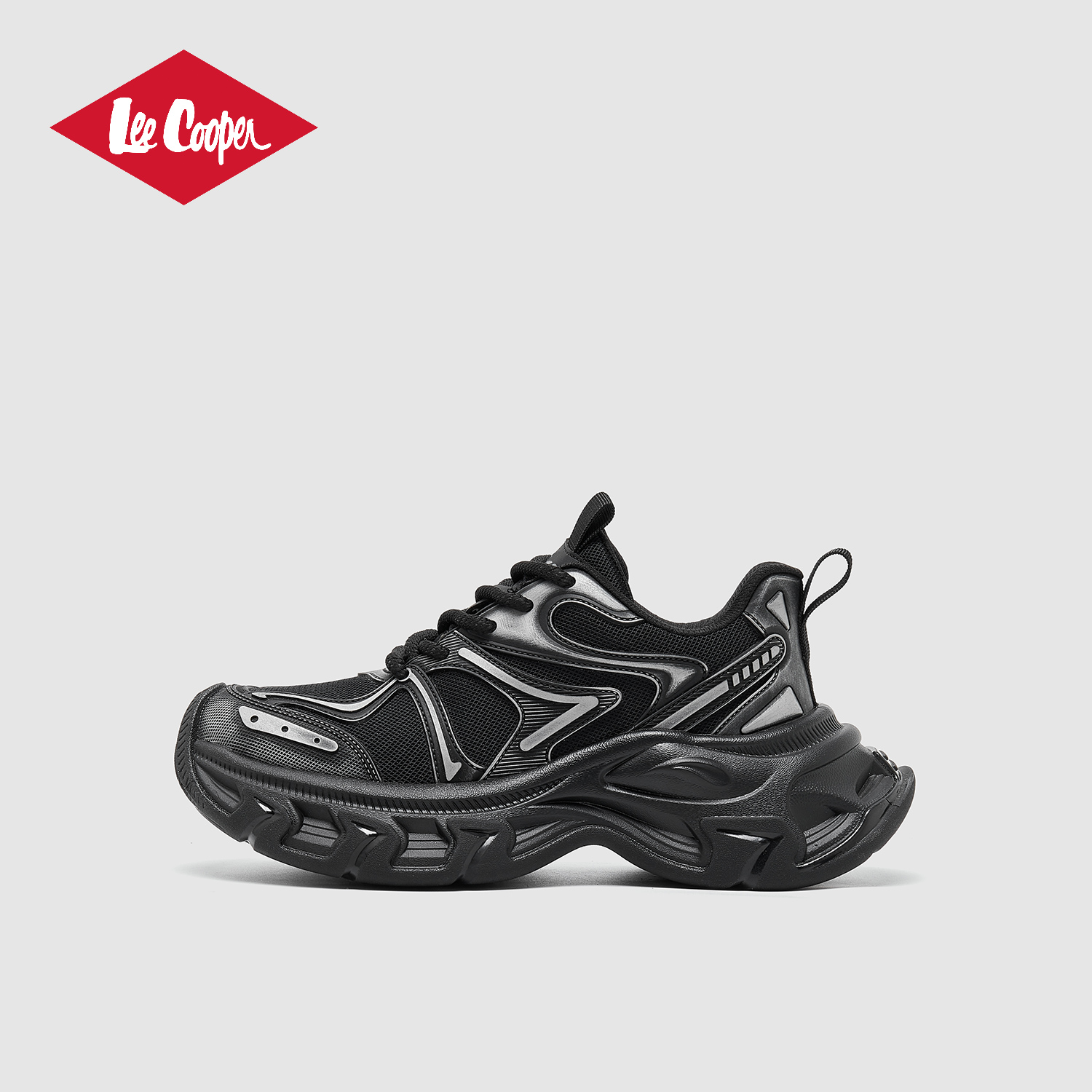 Lee Cooper厚底老爹鞋男款2025新款秋冬软底增高时尚男鞋运动潮鞋