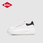 Cooper增高休闲鞋 新款 女时尚 Lee 小白鞋 2026春季 轻便百搭麦昆板鞋
