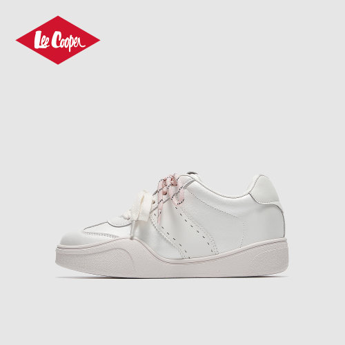 LeeCooper女款软底德训小白鞋