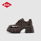 Cooper厚底单鞋 增高百搭小皮鞋 女款 春季 Lee 休闲鞋 2026新款 时尚 女
