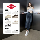 LeeCooper厚底小白鞋女2025新款冬季加绒保暖棉鞋休闲鞋情侣板鞋