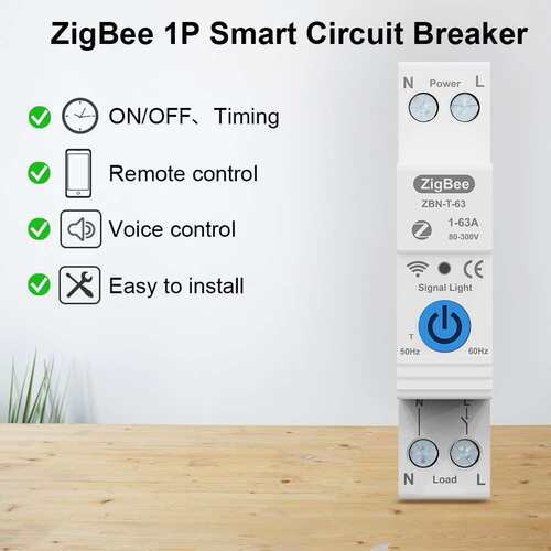 TUYAZRMDZB-1PgBe智能i远程e开关制语音联网操作手机APP连接控定