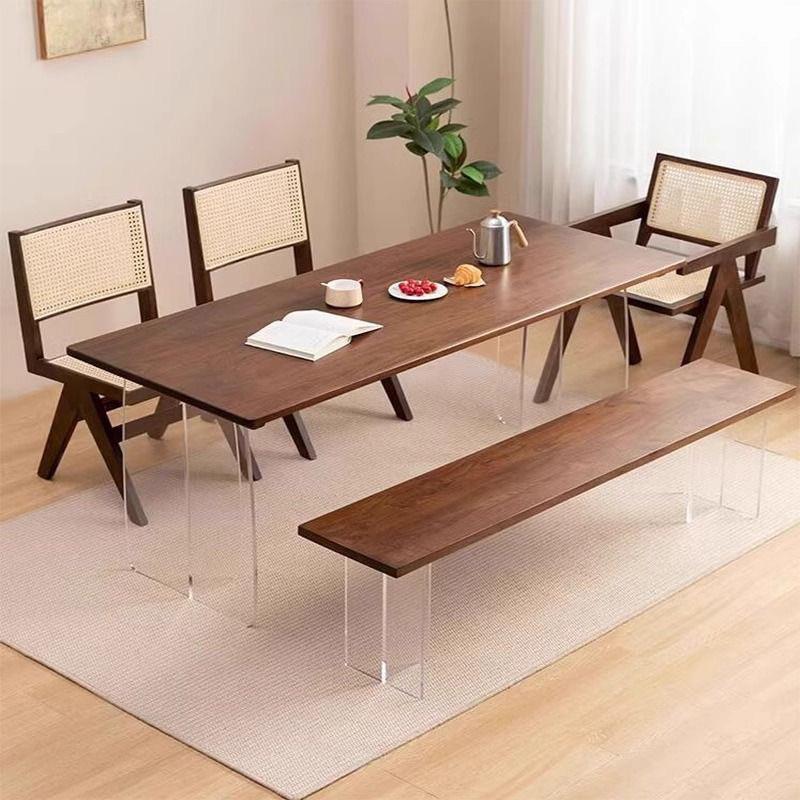 南式美黑胡PEY桃木中木实木客厅茶桌原家用茶阳泡台大板简约实木