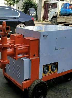 高水泥JR-90/10机注浆双缸双液压输泵送两种介质灰浆泵