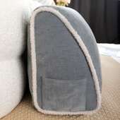 三沙发靠枕床头靠垫大靠榻背长方形靠背垫榻米床上大969号角枕可