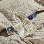 4A类绒子绒95白鹅被子绒印花羽被芯双人加厚2米被春秋被冬760子被