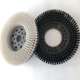 剑革圆盘刷圆形抛光打盘磨毛刷盘角磨机子尼573龙丝麻猪鬃皮磨料