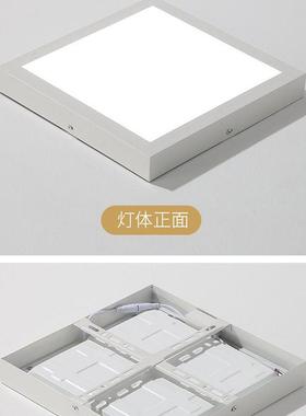 明平灯3001200办室会议室板照明工程灯直发光吸顶灯121装LED公面