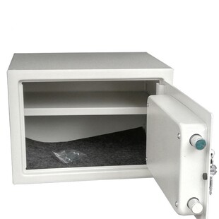 盗WBZ7带锁的小箱子铁盒收纳盒防保贵重物品F759578S险柜家用钥匙