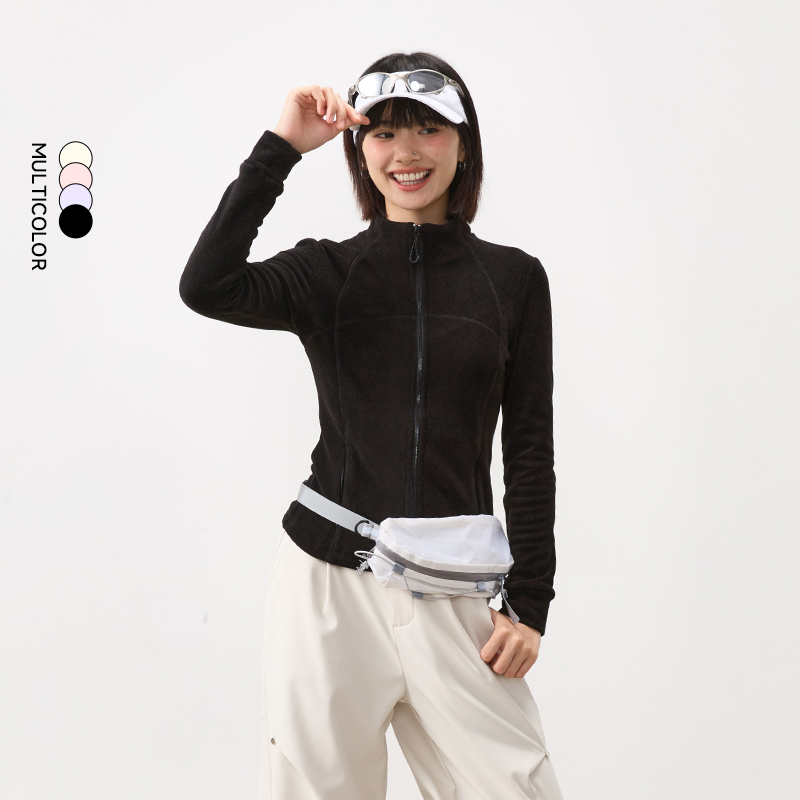 回力黑保暖加绒冲锋衣内胆摇粒绒