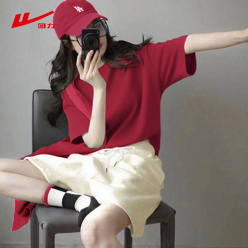 ZH回力休闲套装女2025年新款