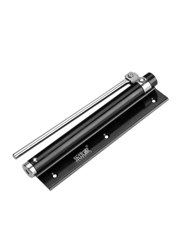。免打孔轻型简易闭门器非缓冲自动家用随手关门器弹簧暗藏铰链锁