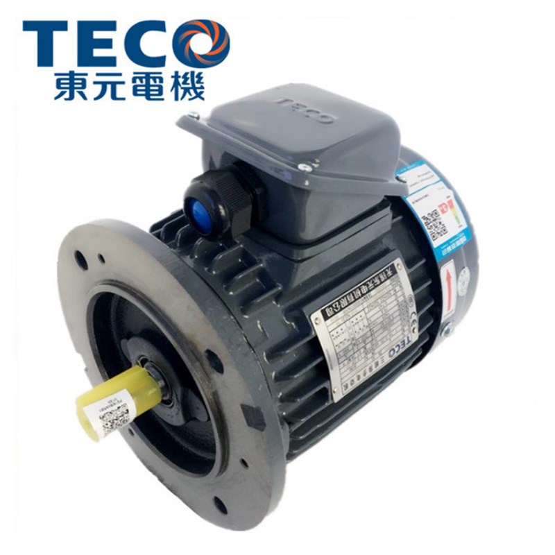 TECO东元刹车电机,TECO东元刹车马达,1HP东元卧式刹车电机