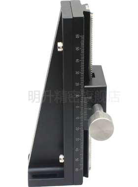 包邮z轴升降滑台LWZ254060台面齿条长行程精密微调铝合金滑块平台