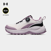 运动休闲耐磨防滑越野跑鞋 安德玛UA官方户外徒步鞋 秋冬BOA男鞋 女