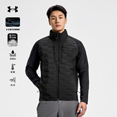 安德玛UA官方700蓬鹅绒服冬季 外套防泼水防风休闲男士 立领羽绒服