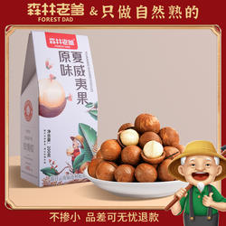 森林老爹原味夏威夷果云南临沧特大果孕妇儿童学生坚果零食