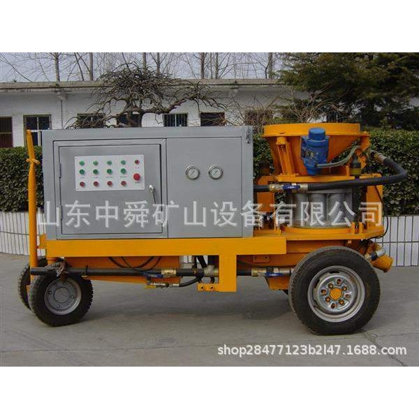 HSP-5湿喷机 矿用5立方6立方湿式喷浆机 防爆混凝土喷射机组