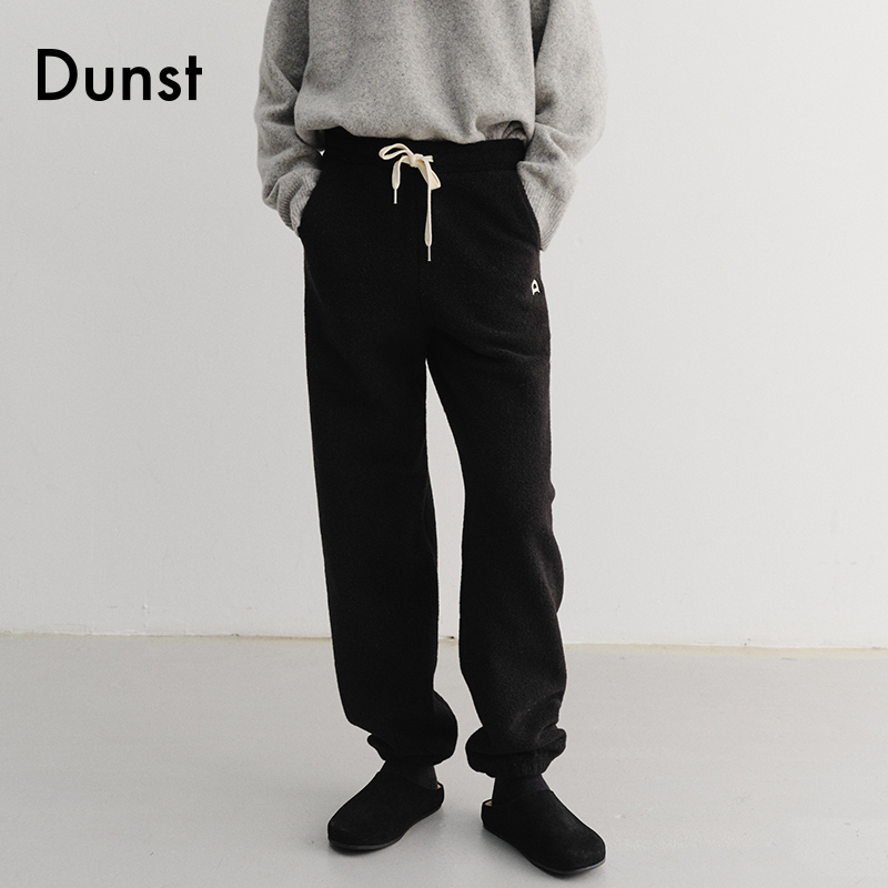 Dunst中性毛圈花呢束脚裤