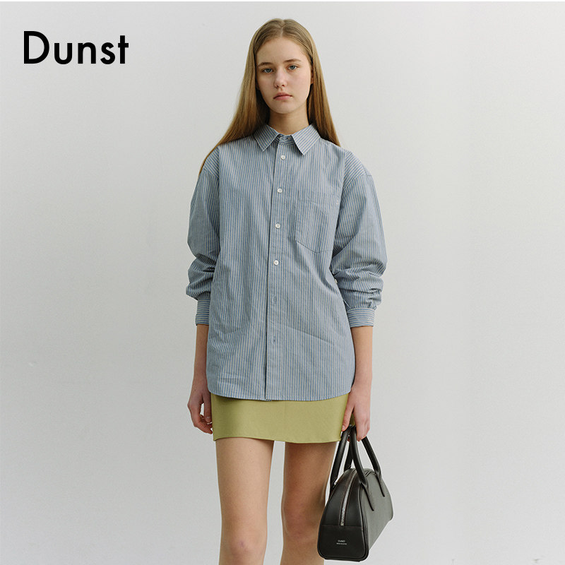 Dunst【嘟颖doyeong同款】2026春季中性微宽松条纹衬
