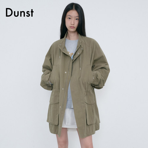Dunst2026秋季新品中性风腰部抽绳细节休闲工装夹克外套UDJU6C109