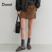 Dunst 女士迷你半身裙显瘦短裙UDSK5C205 24H同款 允仔 肉团